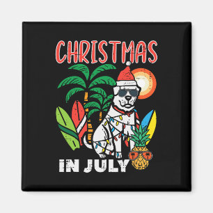Íman Natal Em Julho Amante De Cachorro Praia Natal De V