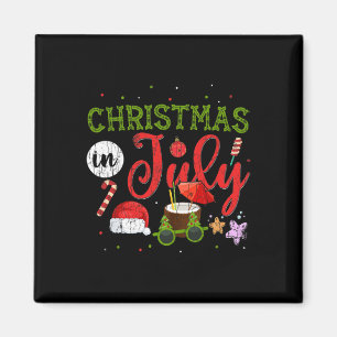Íman Natal Em Julho Camisetas Divertidas Singles Papai