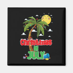 Íman Natal Em Julho Férias De Verão Praia Xmas Feriado