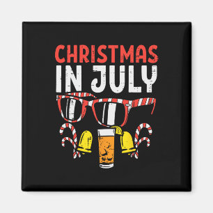 Íman Natal Em Julho Sungles Bebida Verão Xmas Homens Mu