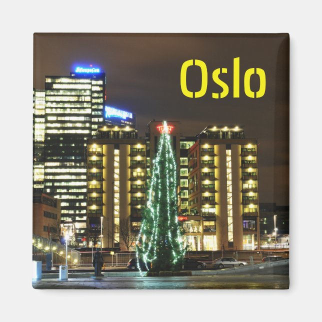 Íman Natal em Oslo, Noruega (Frente)