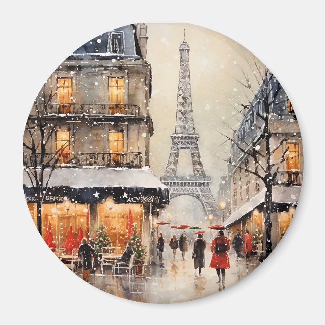 Íman Natal em Paris,  (Frente)