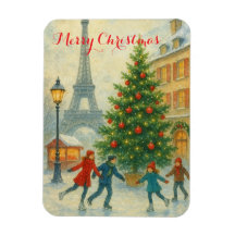 Natal em Paris Torre Eiffel Inverno