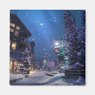 Íman Natal em Whistler Village, Canadá