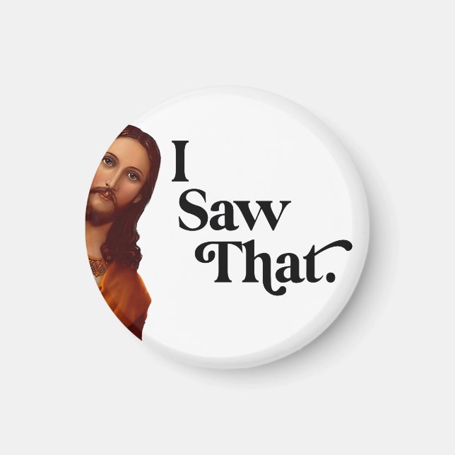 Íman Natal Engraçado, Eu Vi Jesus (Frente)