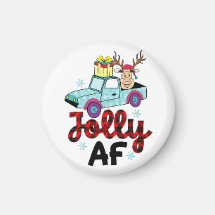 Íman Natal Gift Jolly Af