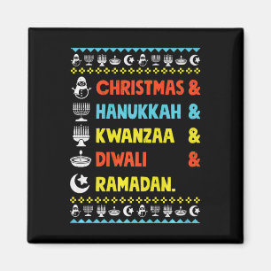 Íman Natal Hanukkah Kwanzaa Diwali Ramadan Funny Ug