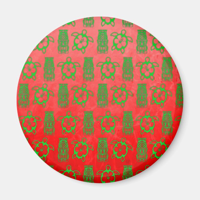 Íman Natal Honu E Tiki (Frente)