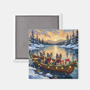 Íman Natal no Barco com Havanese