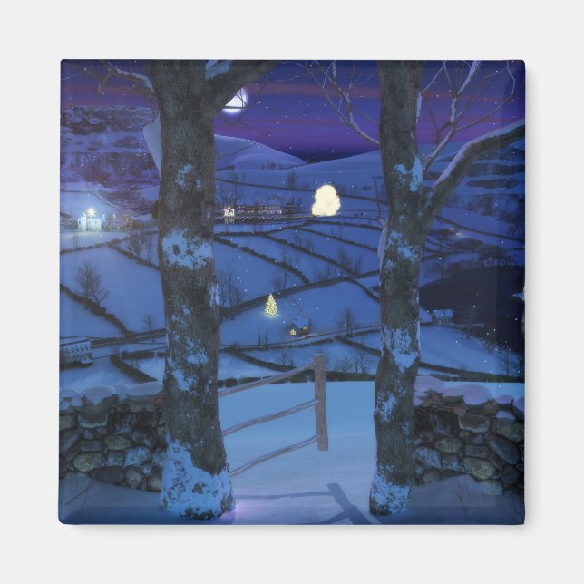 Íman Natal no Glen Magnet (Frente)