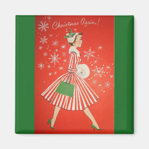 Íman Natal outra vez! Ímã do refrigerador