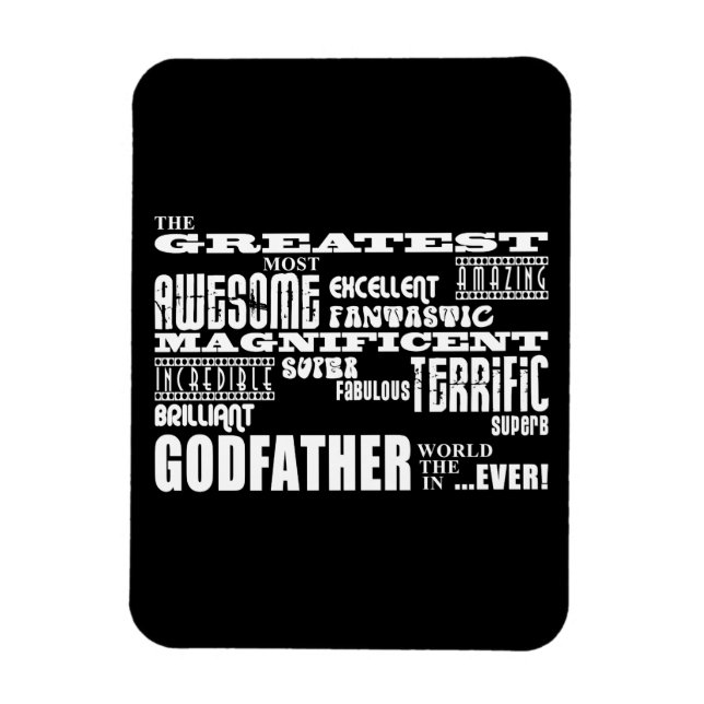 Íman Natal para os melhores padrinhos (Vertical)