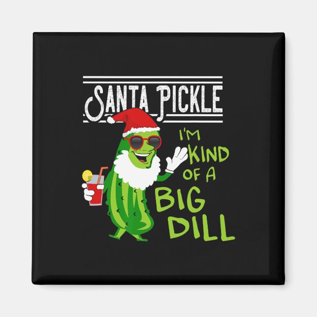 Íman Natal Picles Natal Em Julho (Frente)