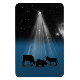 Íman Natal, religioso, natividade, estrelas, ímã