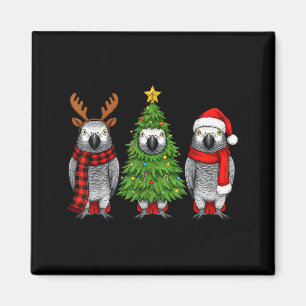 Íman Natal Retro Africano Papagaio G Santa Rena