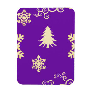 Íman Natal roxo