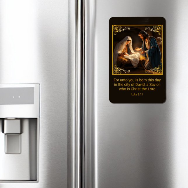 Íman Natal Santa Família Religiosa (Criador carregado)