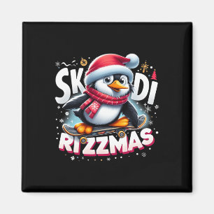 Íman Natal Skibidi Rizzmas Xmas Legal Penguin Holida