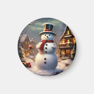 Íman Natal Snowman Magnet