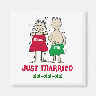 Íman Natal Sr Sra Recém-Casados