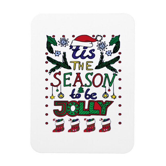 Íman Natal Tis A Época (Vertical)