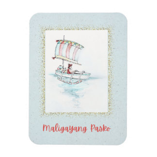 Íman Natal tropical filipino Vinta Ref Magnet