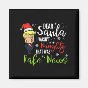 Íman Natal Trump Querido Papai Noel Notícias Falsas Xma
