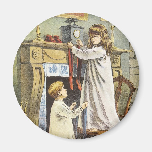 Íman Natal Vitoriano, Meias de Natal das Crianças (Frente)