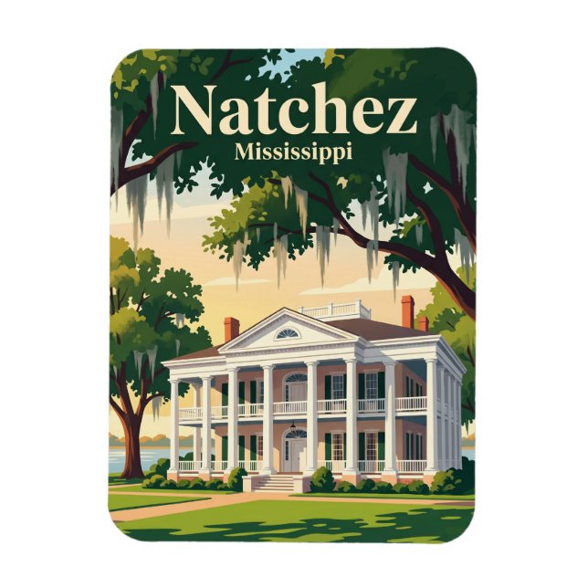 Íman Natchez Mississippi (Vertical)