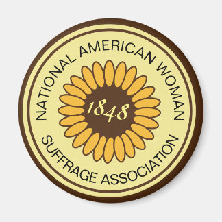 Íman National Am. Mulheres Sufrage Assoc. comemorativas