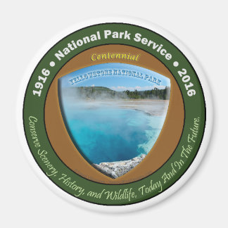 Íman National Park Centennial Magnet Yellowstone 3 In