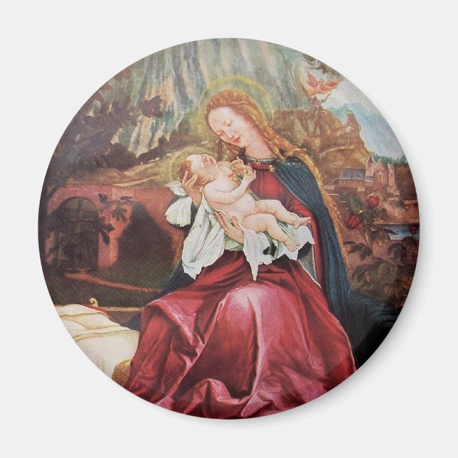 ÍMAN NATIVIDADE COM ANJOS - MÁGICA DO NATAL (Frente)