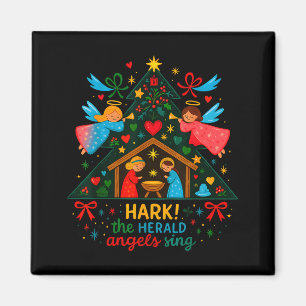 Íman Natividade Hark Os Anjos Mensageiros Cantam Cute N