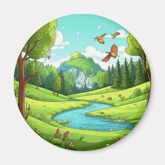 Íman Natureza 15. (Frente)