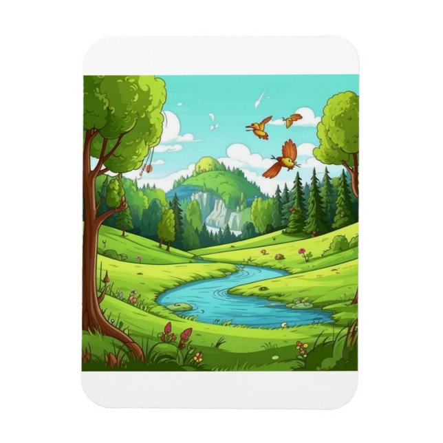 Íman Natureza 15. (Vertical)