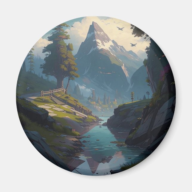 Íman Natureza 20. (Frente)