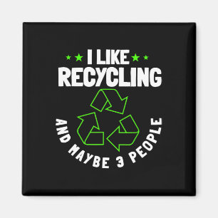 Íman Natureza do Reciclar Ambiental do reciclagem