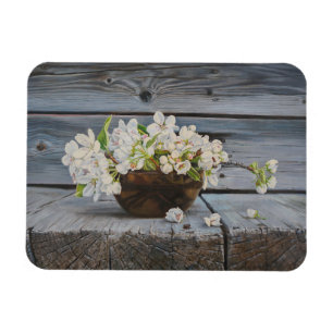Íman Natureza-Morta com Flor de Maçã – Impressão de Art