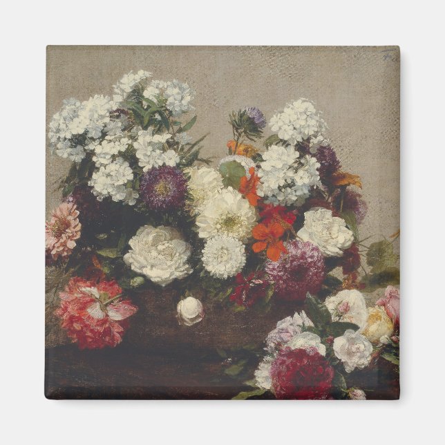 Íman Natureza Morta com Flores (Frente)