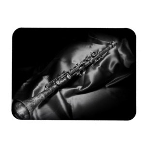 Íman Natureza-morta de clarinete antigo, P&B