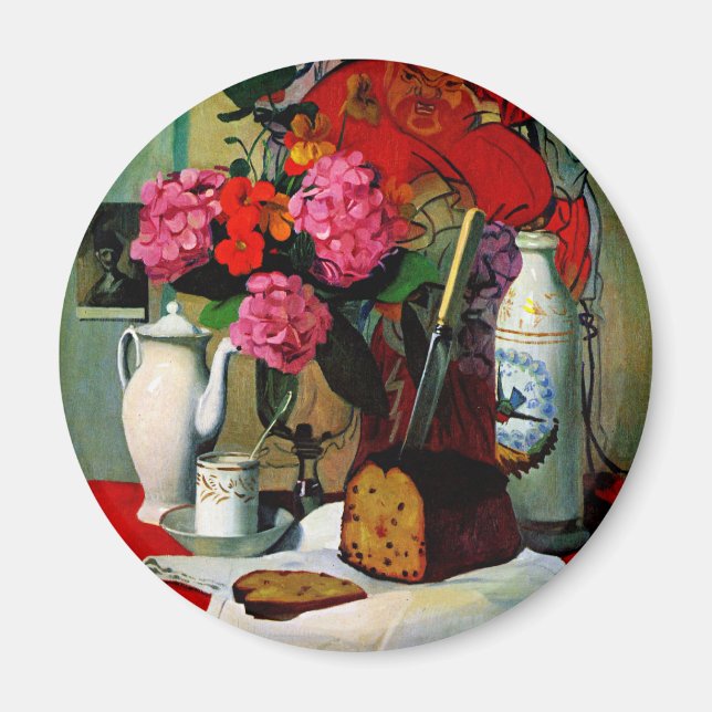 Íman Natureza Morta na Pintura Chinesa, (Frente)
