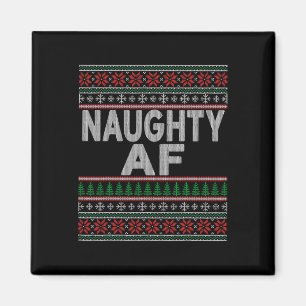 Íman Naughn Af Ugly Christmas Sweater S Para Casais