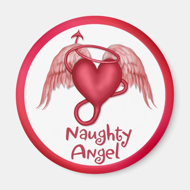 Íman Naughty Angel (Frente)