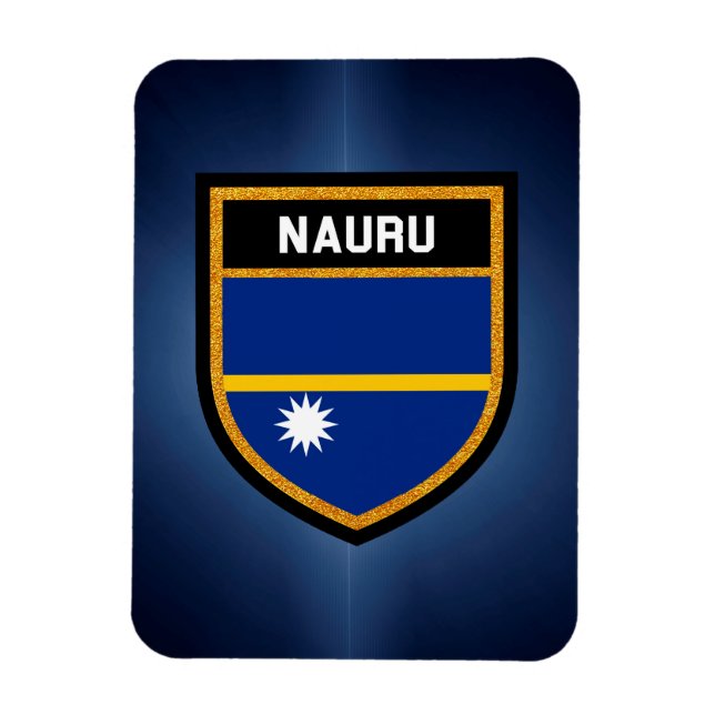 Íman Nauru Flag (Vertical)