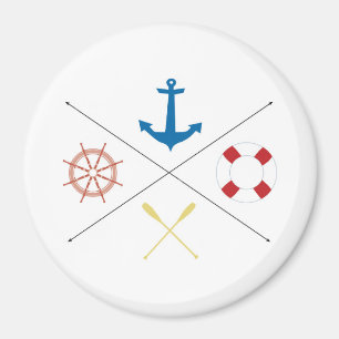 Íman Náutica Ancoradora à vela à vela de barcos Ore Ste