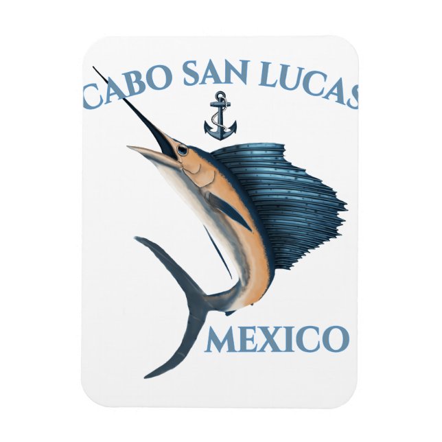 Íman Náutica Ancoradora Sailfish Cabo San Lucas (Vertical)