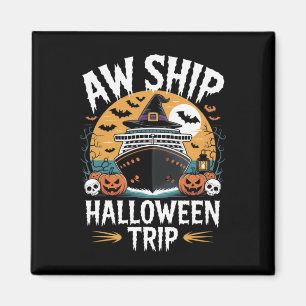 Íman Nave de cruzeiro de viagem de Halloween entusiasta