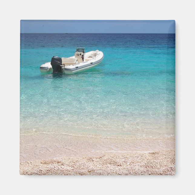 Íman Nave rápida no ímã azul-mar (Frente)