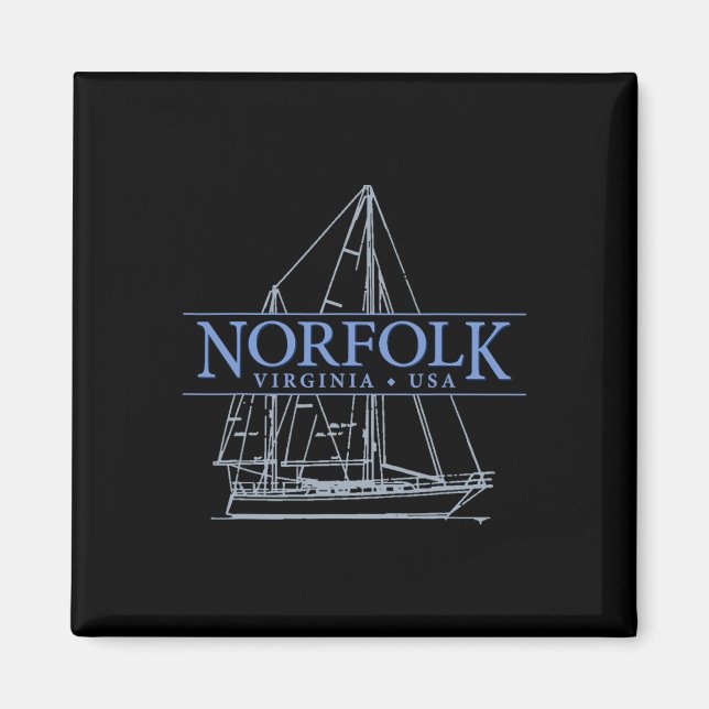 Íman Navegação em Norfolk Virgínia (Frente)