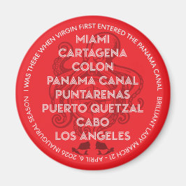 Íman Navegação GOBI inaugural do Canal do Panamá